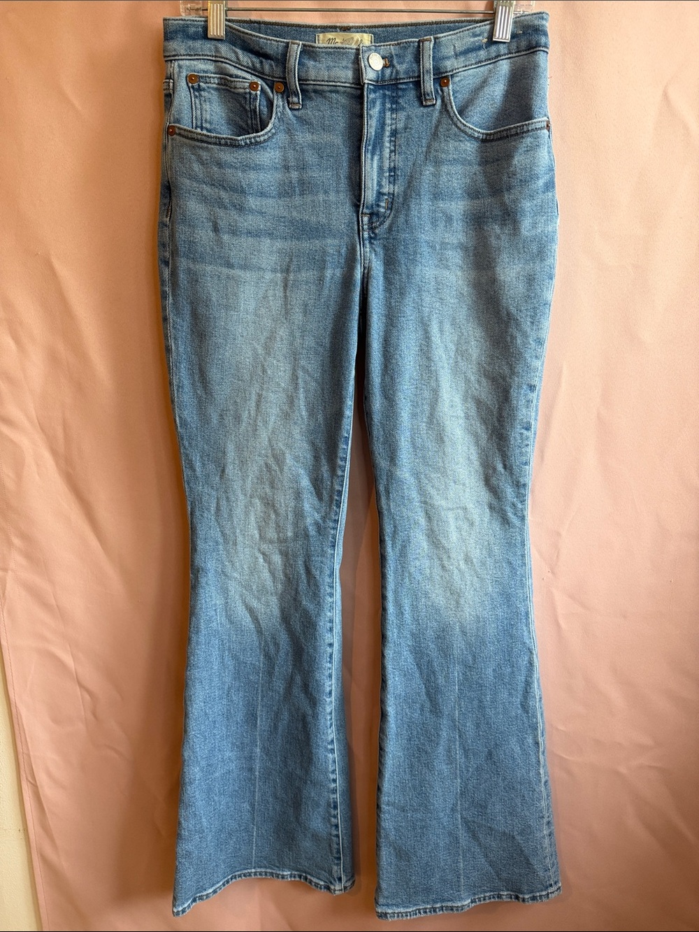 Madewell Light Blue The Flea Market Flare Jeans
